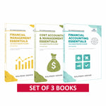 Accounting & Finance Essentials Combo – Self-Study Guide to Corporate Finance | Includes Financial Management, Cost Accounting, and Financial Accounting Books (Set of 3 Books)