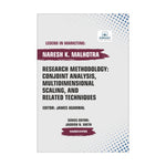 Research Methodology: Conjoint Analysis, Multidimensional Scaling, and Related Techniques