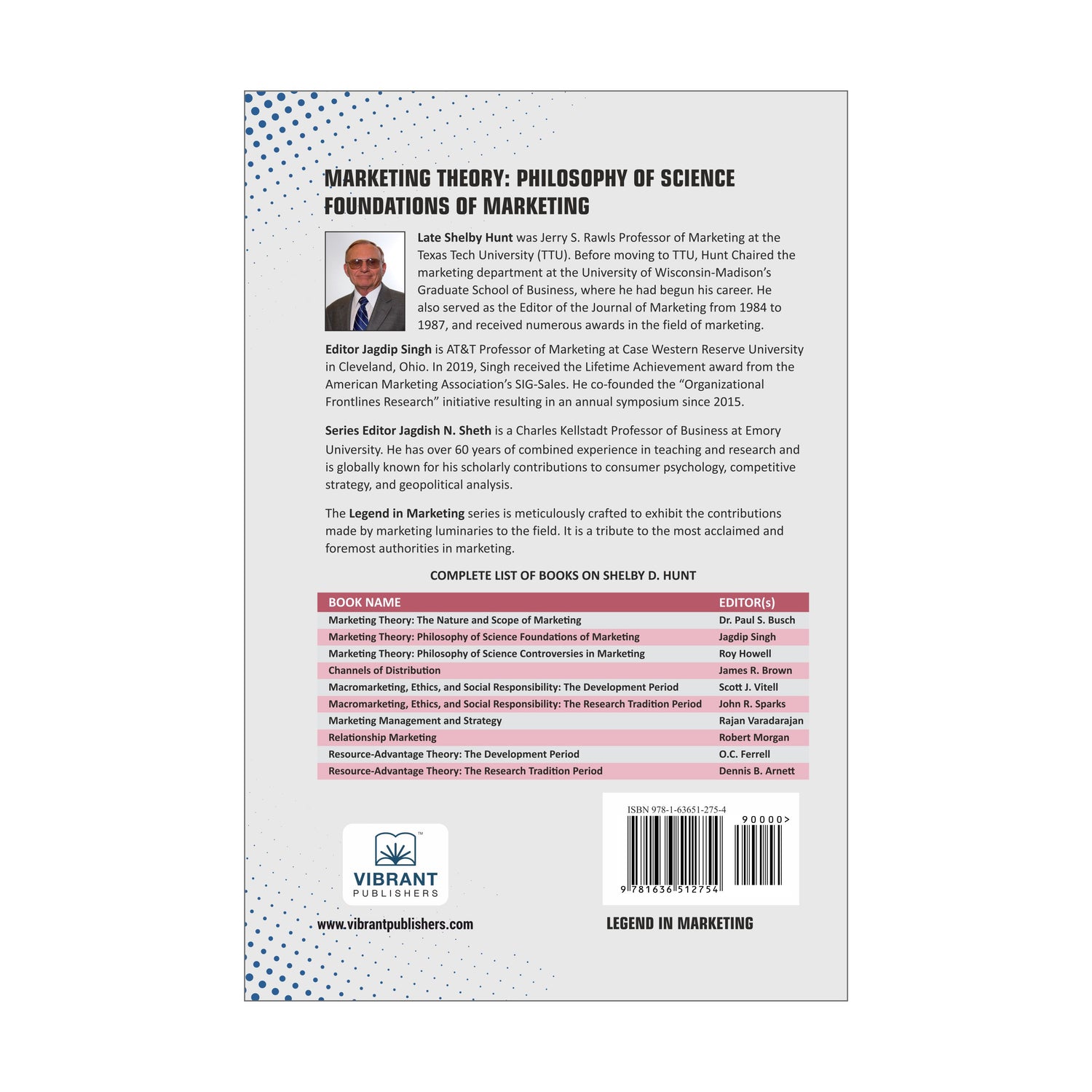Marketing Theory: Philosophy of Science Foundations of Marketing