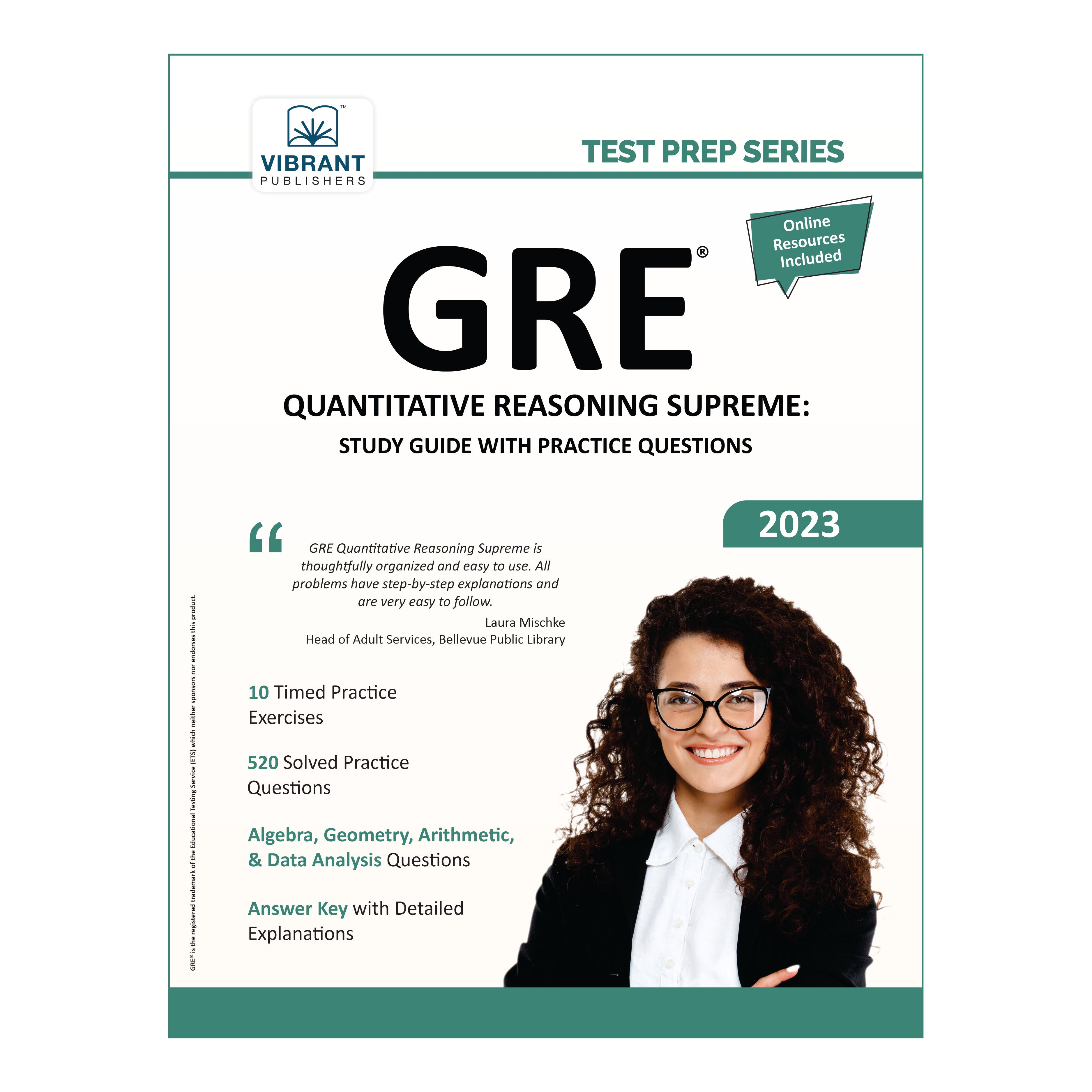 Quantitative　Supreme:　Vibrant　Study　Question　Guide　Publishers　with　Practice　–　LLC　GRE　Reasoning