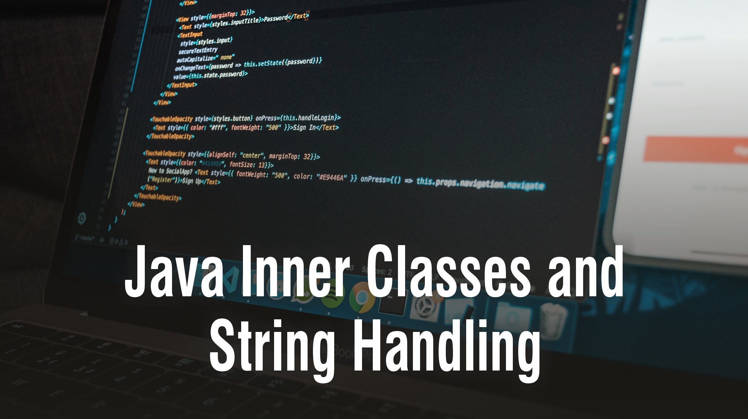 Java Inner Classes and String Handling – Vibrant Publishers LLC