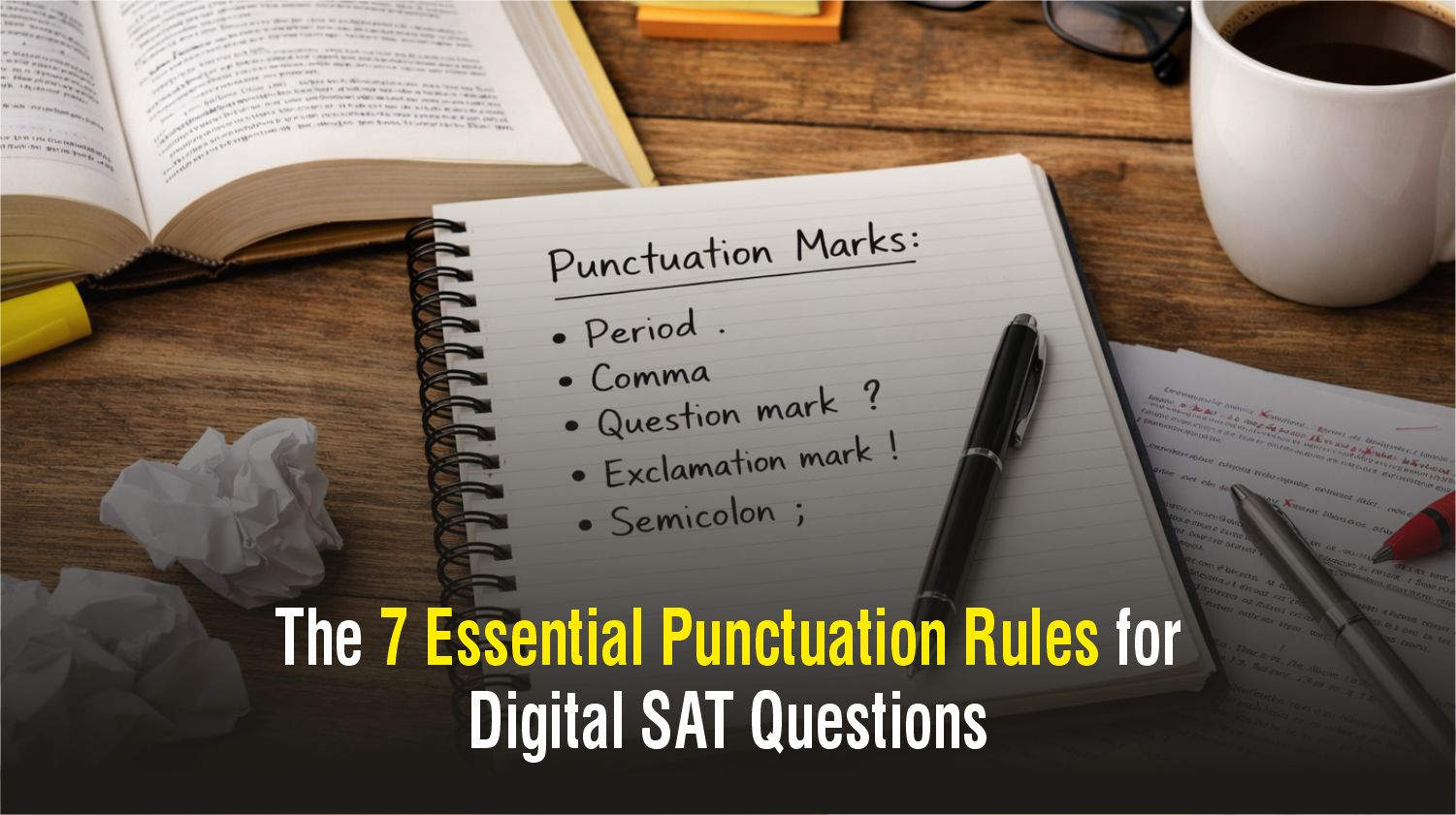 The 7 Essential Punctuation Rules for Digital SAT Questions