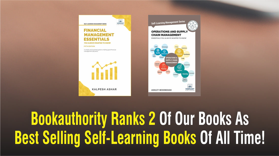 Bookauthority Ranks 2 Of Our Books As Best Selling Self-Learning Books Of All Time!