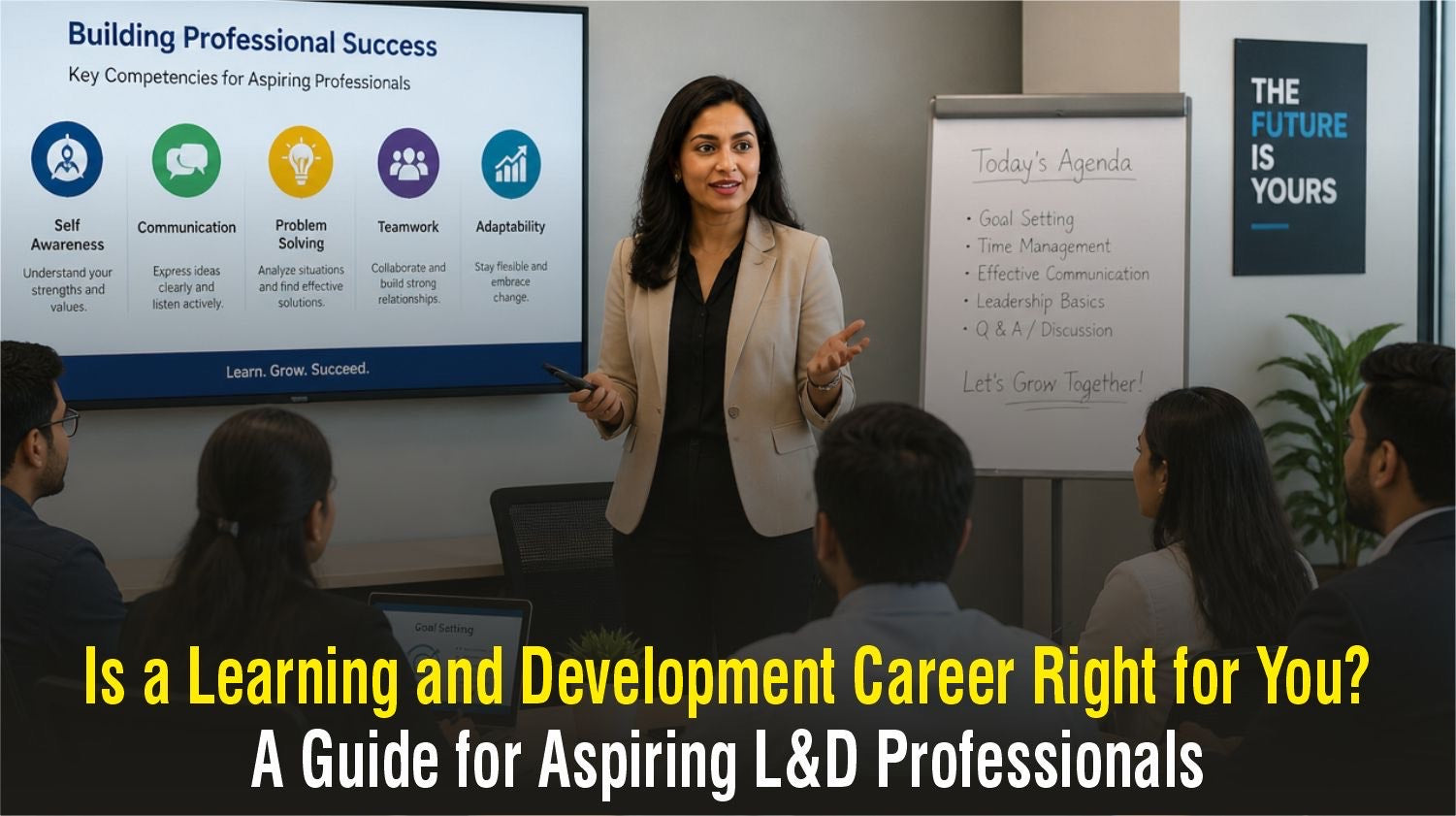 Gain clarity on whether your skills and goals align with the field of Learning and Development.