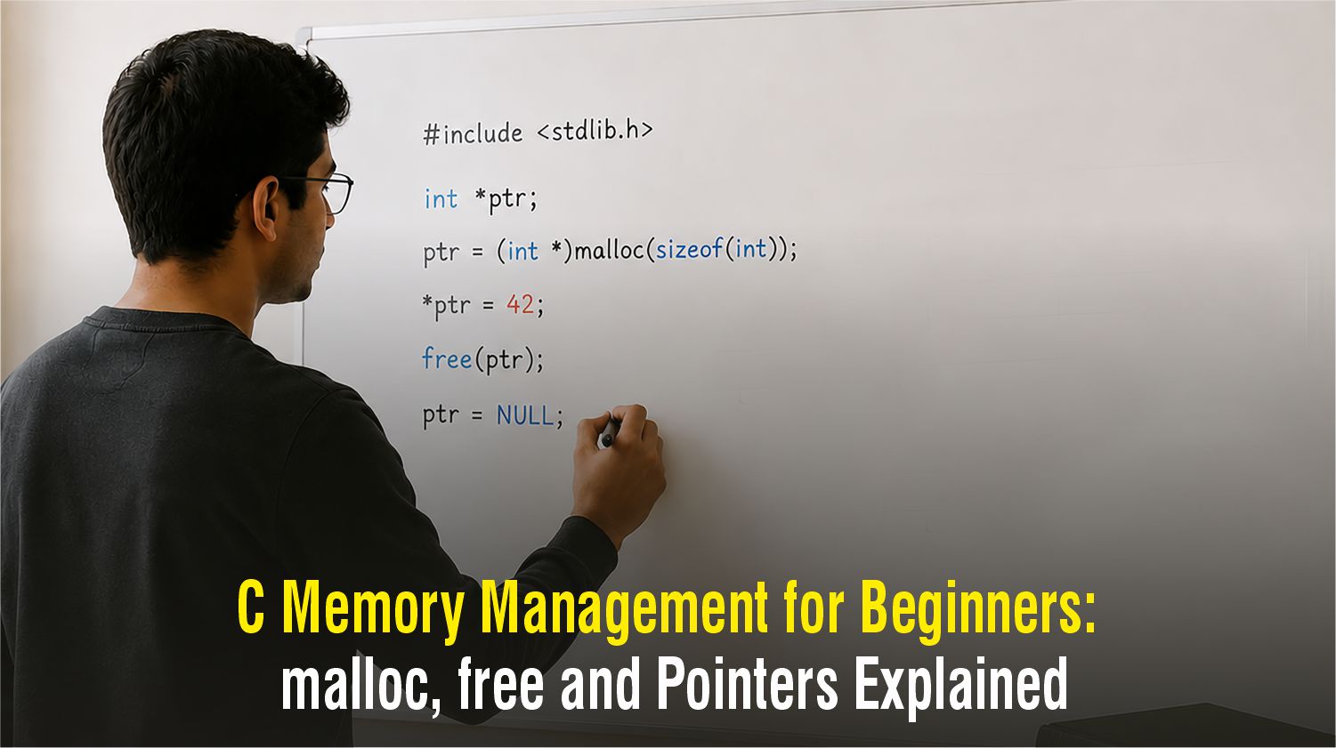 C Memory Management for Beginners: malloc, free and Pointers Explained