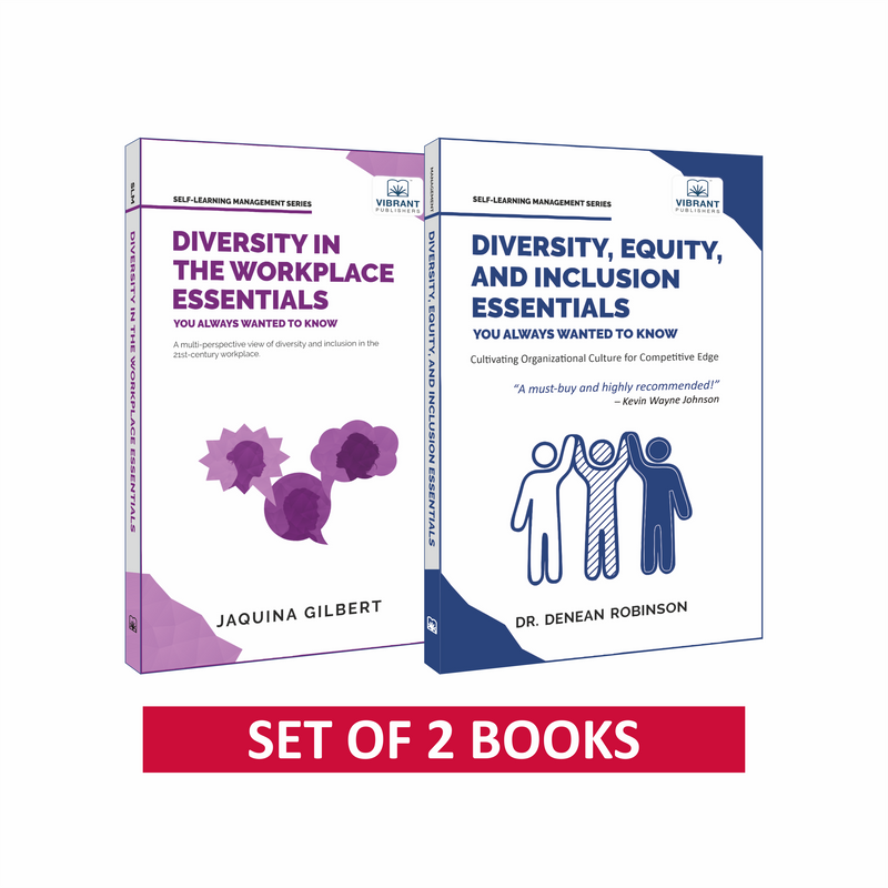 Diversity, Equity & Inclusion Essentials + Diversity in the Workplace Essentials: Strategies, Culture, Leadership & Talent Development (Set of 2 Books)
