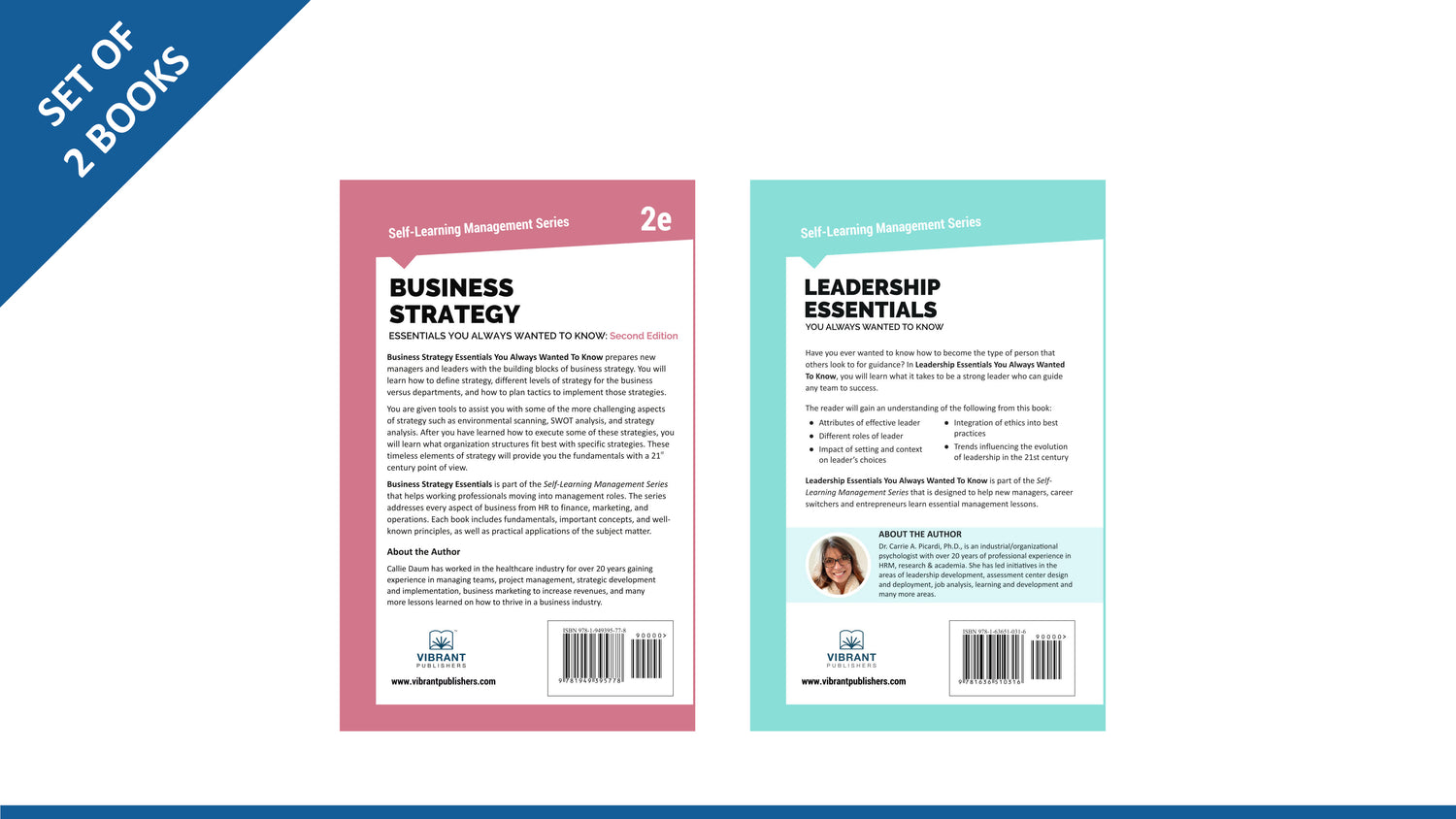 Business Strategy & Leadership Essentials Combo: Strategic Management, Porter’s Five Forces, Ethical Leadership & High-Performance Teams (Set of 2 Books)