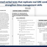GRE Verbal Practice Questions