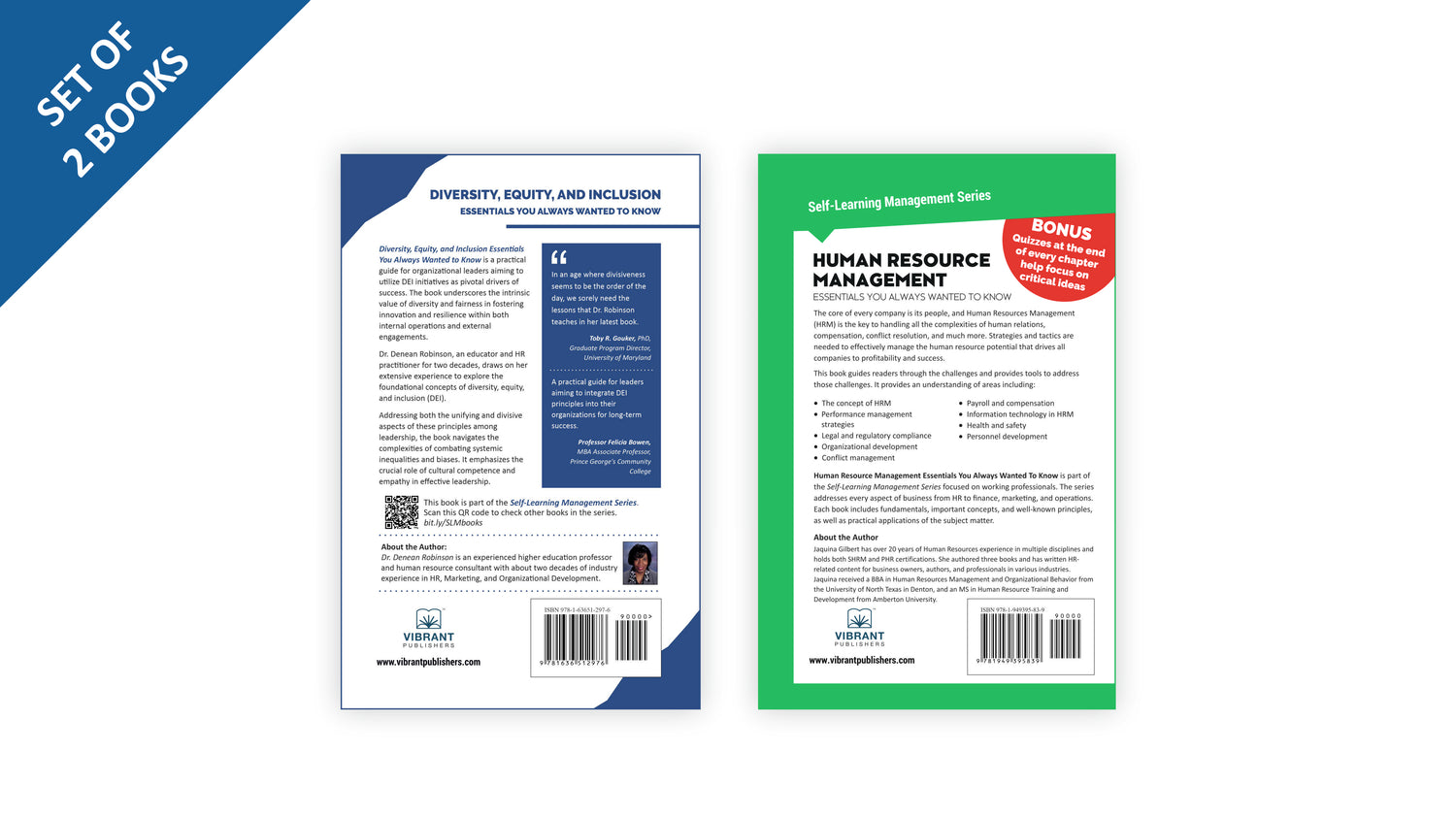 Master DEI and HRM - The Two Key Concepts in the Field of HR (Set of 2 Books)