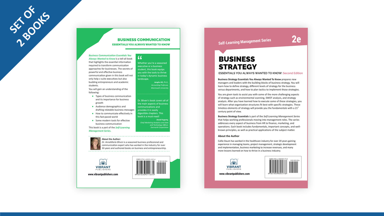 Unlock the Secrets of Business Strategy and Business Communication (Set of 2 Books)