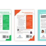 Professional Development Essentials: Business Communication, Leadership & Public Speaking Skills for Career Success - Set of 3 Books