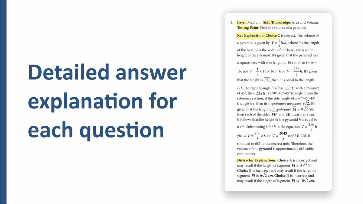 Righting Math Test Digital SAT Prep Combo 2026–2027: 1100+ Practice Questions, Expert ...