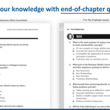Sustainable Business and Ethics Essentials