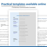 Master Business Communication and Draft Effective Business Plans