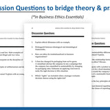 Management, Business Ethics & Business Law Essentials: Leadership, Governance, Contracts, IP, Employment, Tax & Data Protection (Set of 3 Books)
