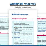 Sustainable Business and Ethics Essentials