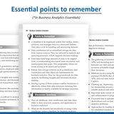 Business Analytics, Business Intelligence & Business Statistics Essentials You Always Wanted to Know