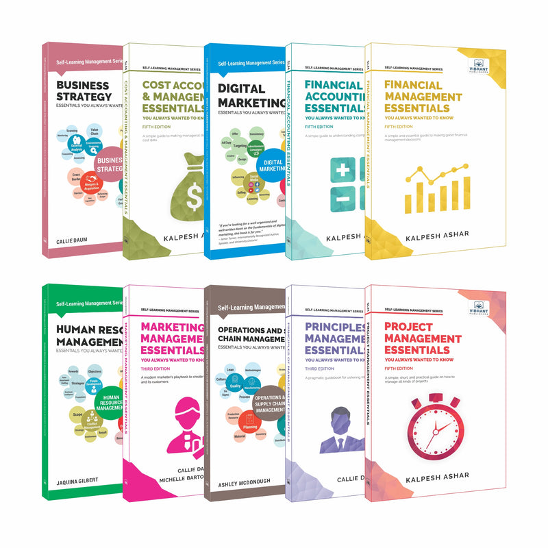 Self-Learning Management Essentials for Entrepreneurs and Professionals – Ideal for Business Startups, Consultants, Entry to Mid-Level Managers (Concise & Easy to Understand Guides with Case Studies)