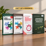 Continuous Improvement, Operations & Supply Chain, Agile and Project Management Essentials You Always Wanted to Know: Lean Thinking, Scrum, DMAIC & Agile Strategies Simplified – Set of 4 Books