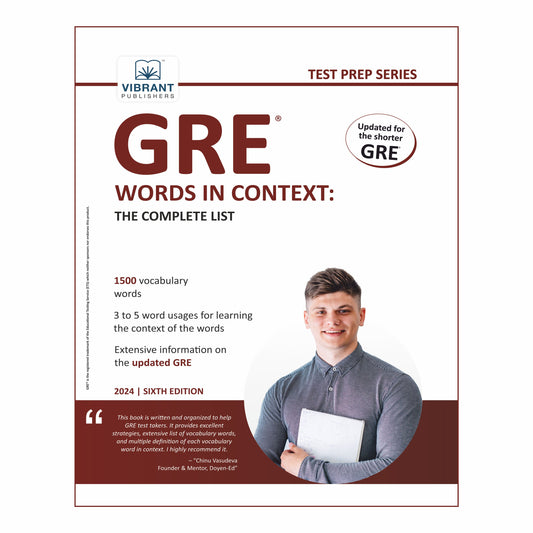 GRE Words In Context: The Complete List (2024 Edition)