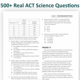 ACT Science Practice Questions