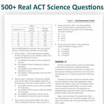 ACT Science Practice Questions