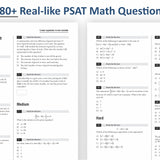 PSAT/NMSQT Math Practice Questions