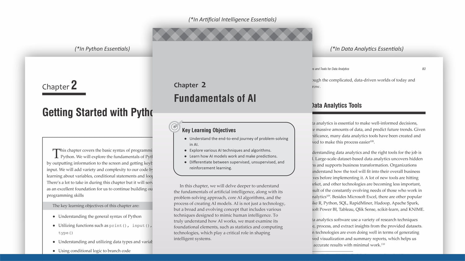 Artificial Intelligence and Data Science Essentials (4-Book Set)