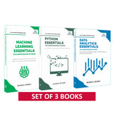 Machine Learning, Python & Data Analytics Essentials: Master AI, Data Science, and Analytics for Career Growth | Comprehensive Combo for Beginners & Professionals (Set of 3 Books)