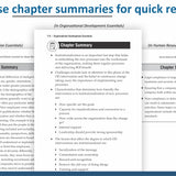 Organizational Development, Behavior & Human Resource Management Essentials You Always Wanted to Know