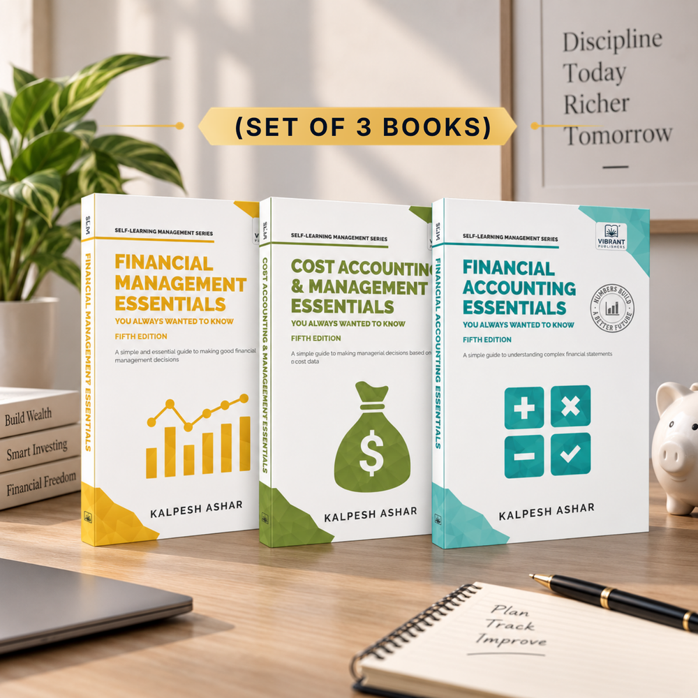 Accounting & Finance Essentials Combo – Self-Study Guide to Corporate Finance | Includes Financial Management, Cost Accounting, and Financial Accounting Books (Set of 3 Books)