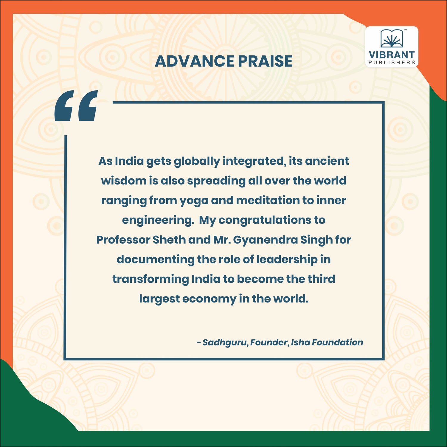 India’s Road to Transformation: Why Leadership Matters
