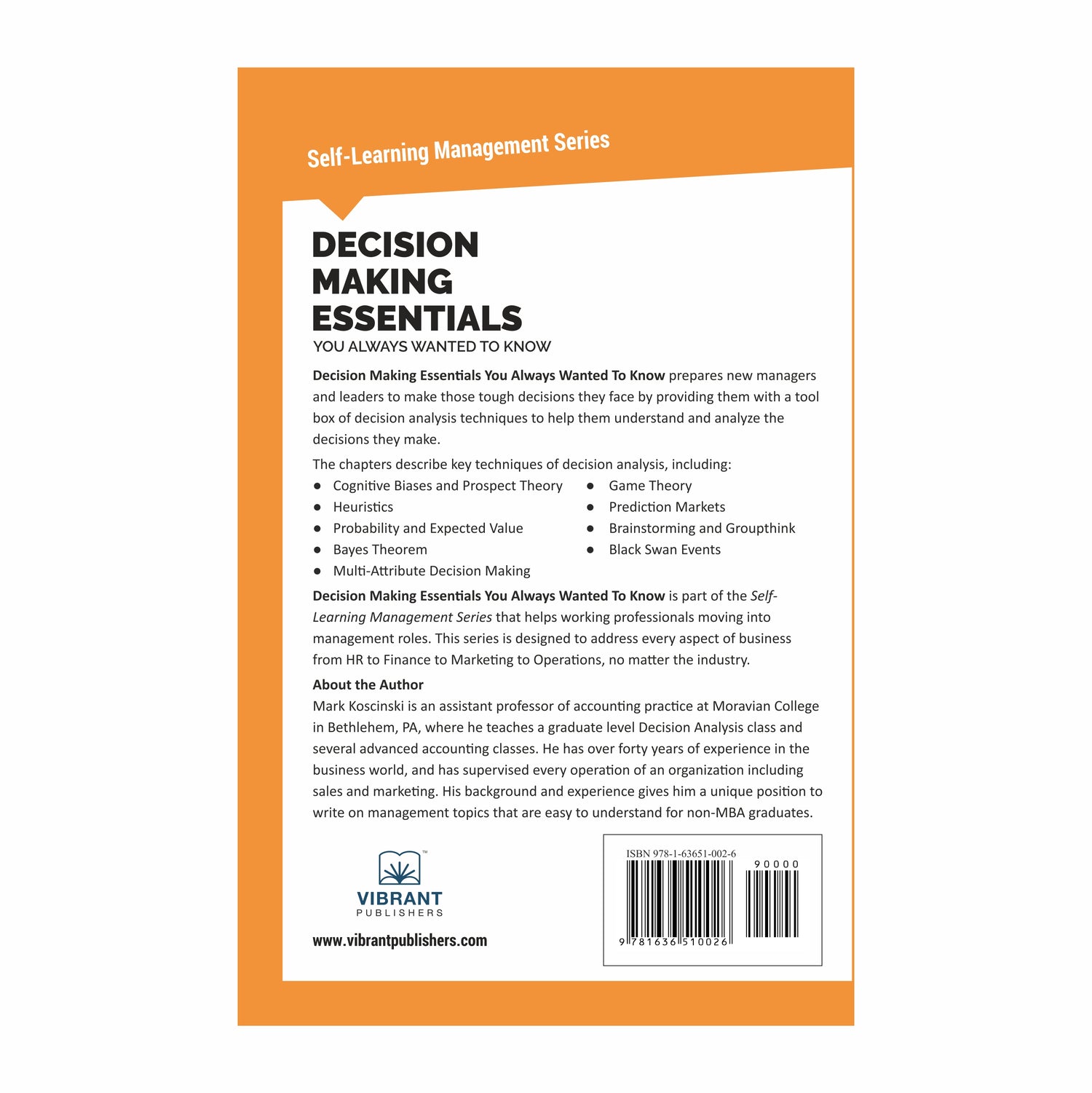 Decision Making Essentials You Always Wanted to Know