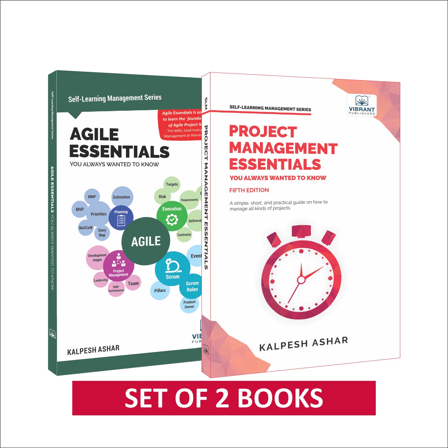 Agile & Project Management Essentials: Scrum, Planning, Execution, Leadership & Process Frameworks for Modern Teams (Set of 2 Books)