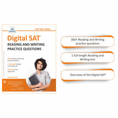 Digital SAT Prep Ultimate Self-Study Course : Set of 4 Books