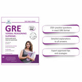 GRE Verbal Reasoning Supreme: Study Guide with Practice Questions