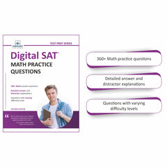 Digital SAT Prep Ultimate Self-Study Course : Set of 4 Books