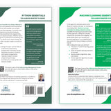 Master Machine Learning & Python: A Beginner’s Guide to ML Algorithms, Python Programming Basics, Supervised Learning, AI Essentials, Hands-On Coding & Real-World Applications (Set of 2 Books)