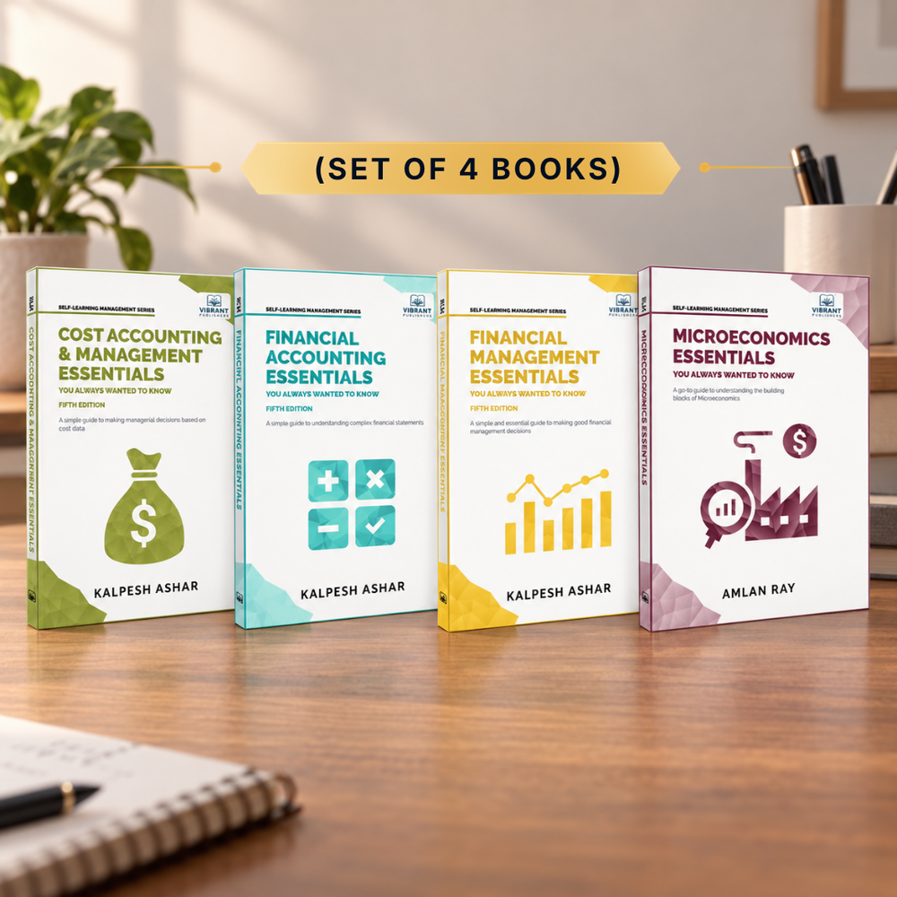 Microeconomics and Finance Essentials - Includes books on Microeconomics, Financial Accounting, Financial Management, Cost Accounting & Management (Set of 4 Books)