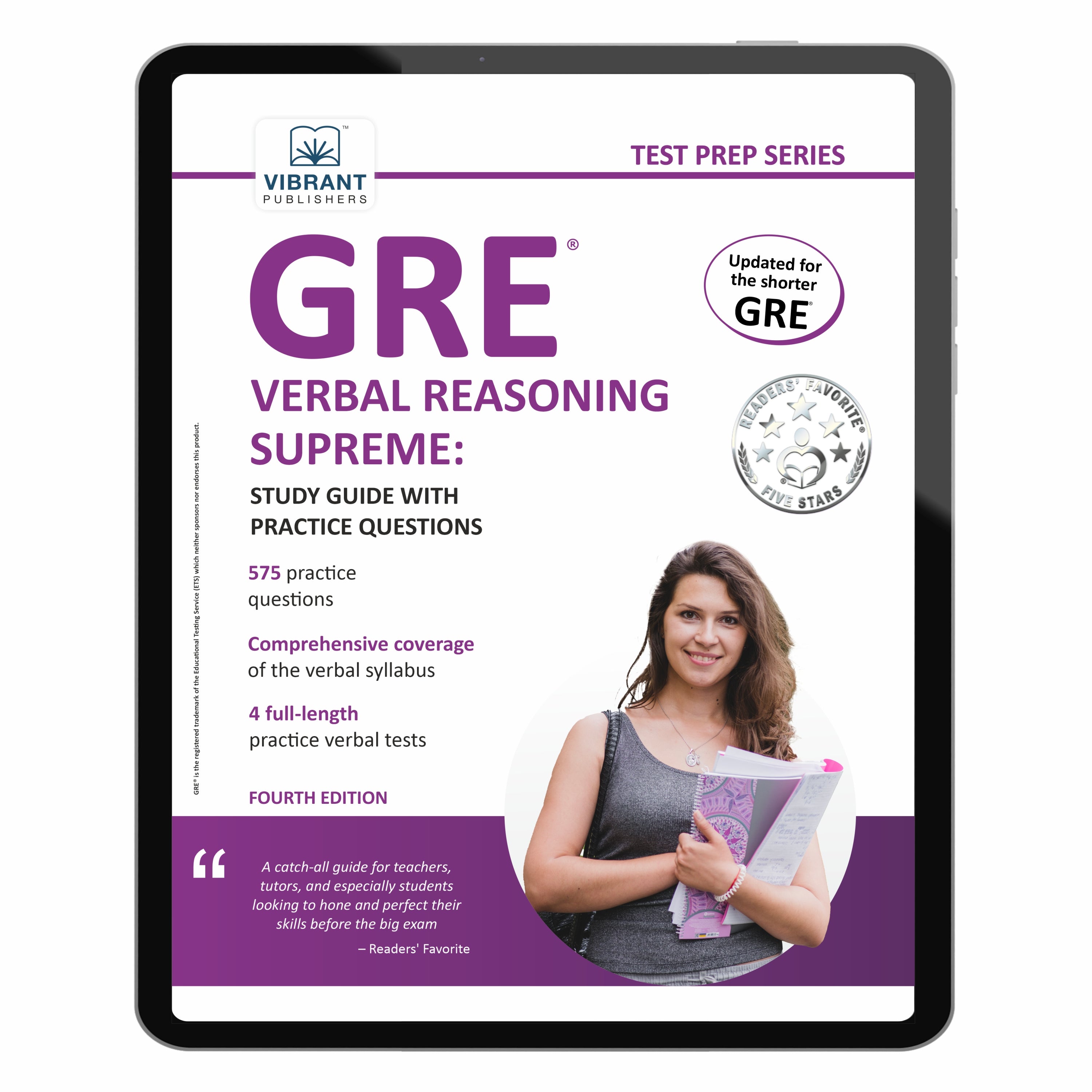 GRE Verbal Reasoning Supreme: Study Guide with Practice Questions