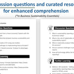 Business Sustainability and Strategy Essentials