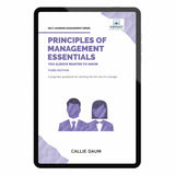 Principles of Management Essentials You Always Wanted To Know