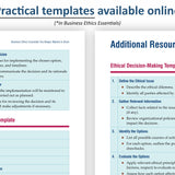 Business Sustainability and Business Ethics Essentials