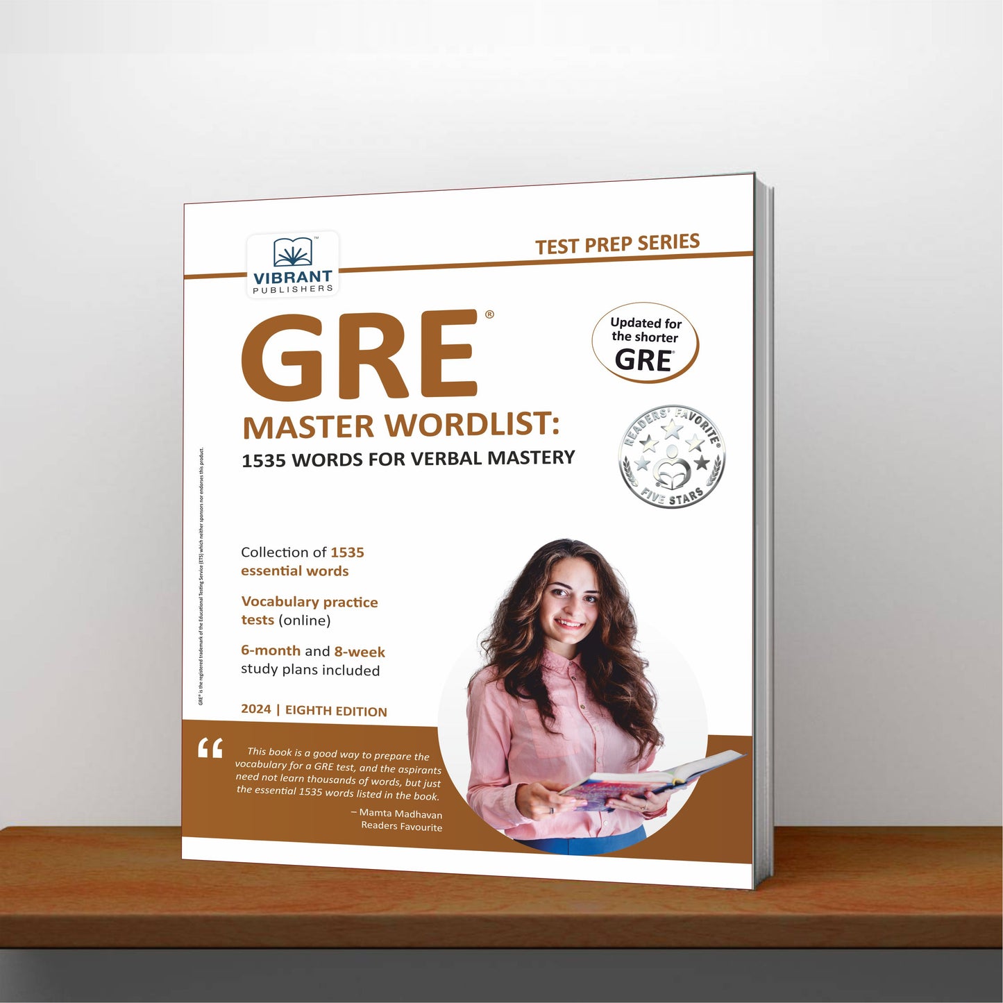 GRE Master Wordlist: 1535 Words for Verbal Mastery (2024 Edition)