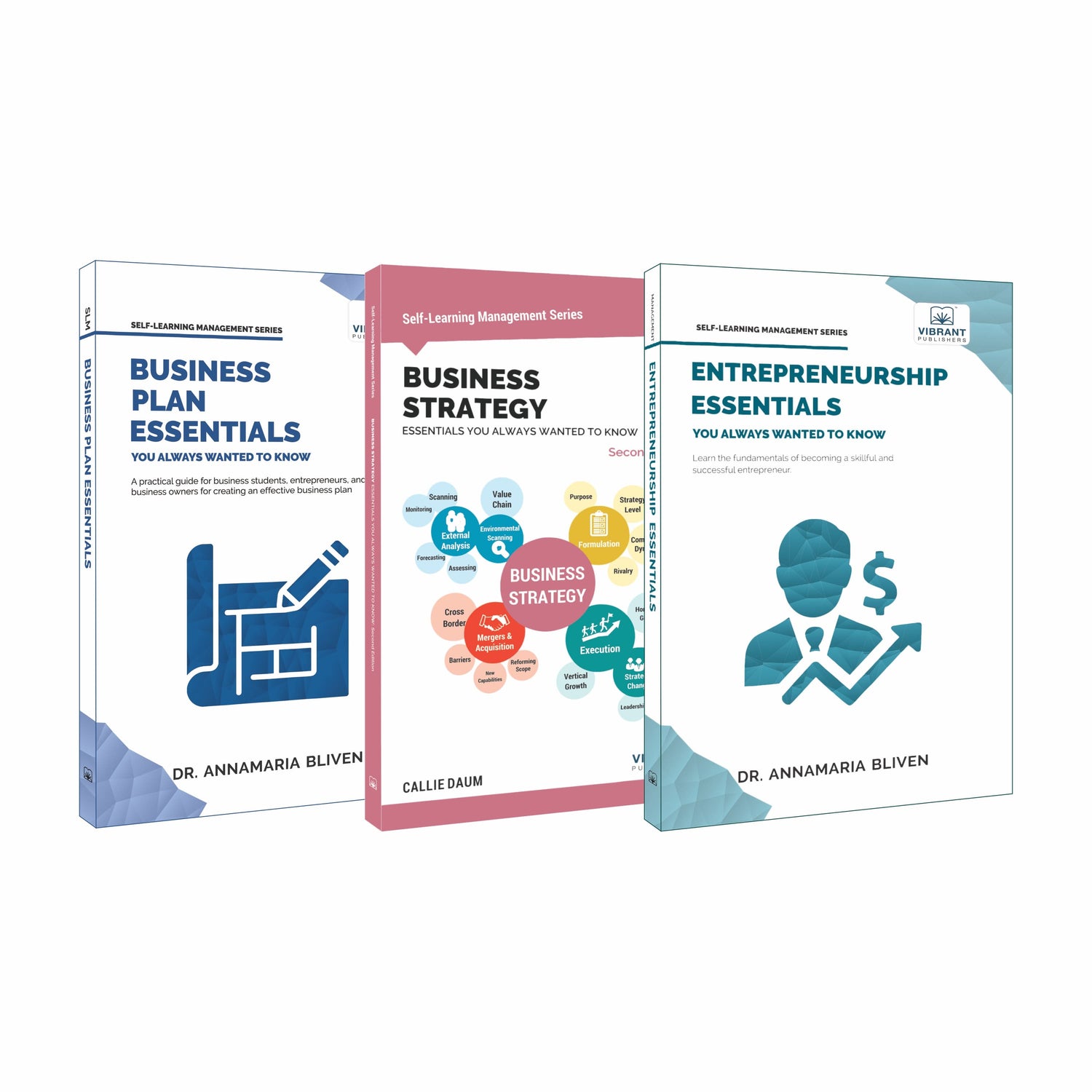 Entrepreneurship and Strategy Essentials for new and experienced entrepreneurs - Includes books on strategy, planning, and entrepreneurship