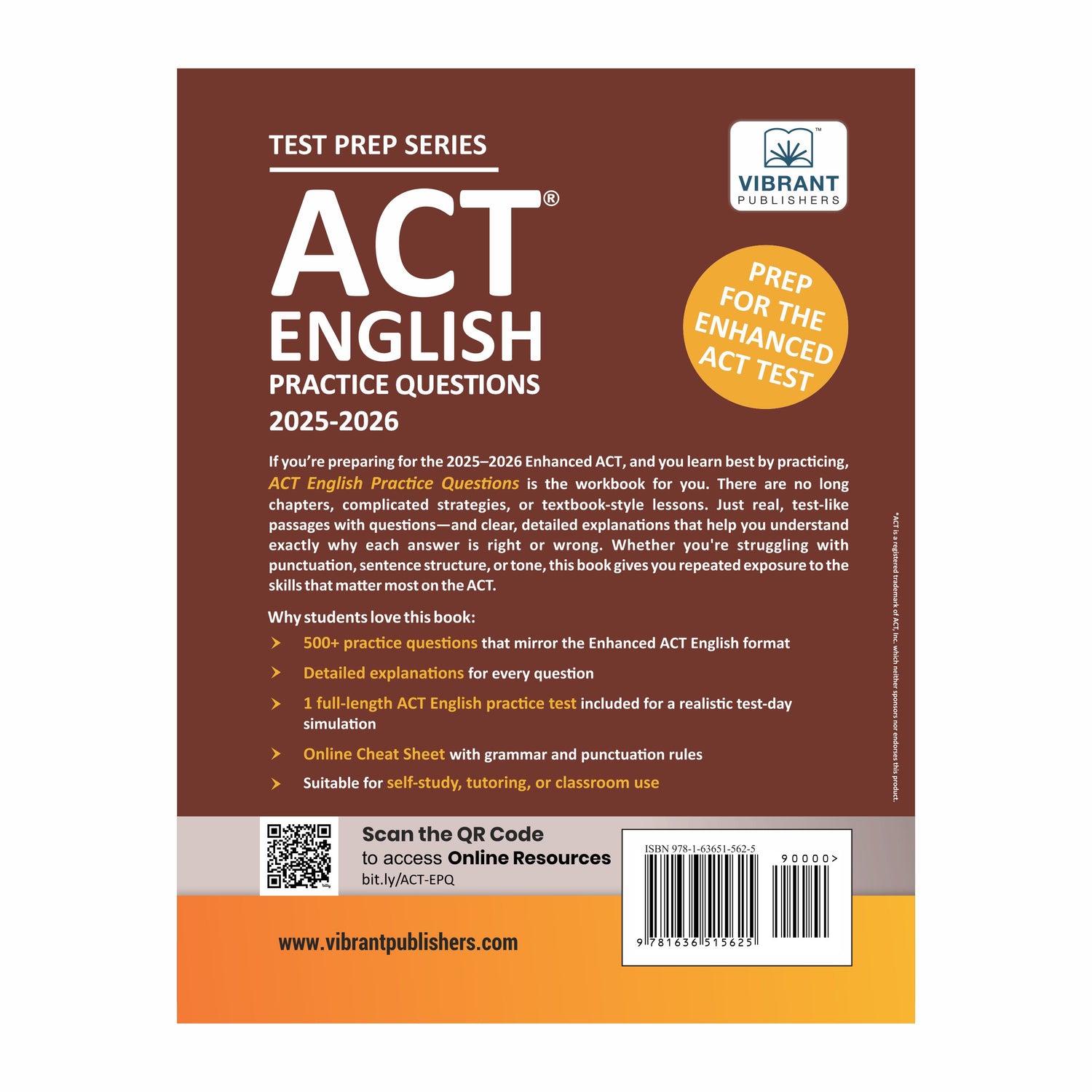 ACT English Practice Questions  | Prep for the Enhanced ACT | 2025-2026