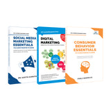 Digital & Social Media Marketing + Consumer Behavior Essentials: Strategy, Content, SEO, Metrics, Targeting & Insights (Set of 3 Books)
