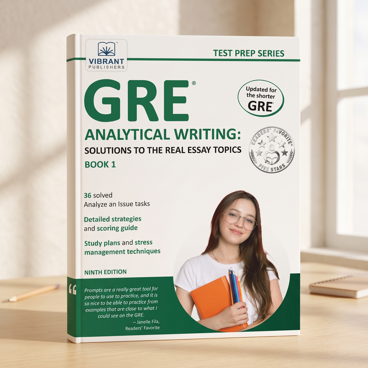 GRE Analytical Writing: Solutions to the Real Essay Topics - Book 1