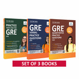 GRE Complete Prep Set 2026: Practice Tests, Verbal & Quantitative Practice Questions, 1700+ Questions, Full-Length Tests, Timed Practice & Detailed Explanations – Set of 3 Books
