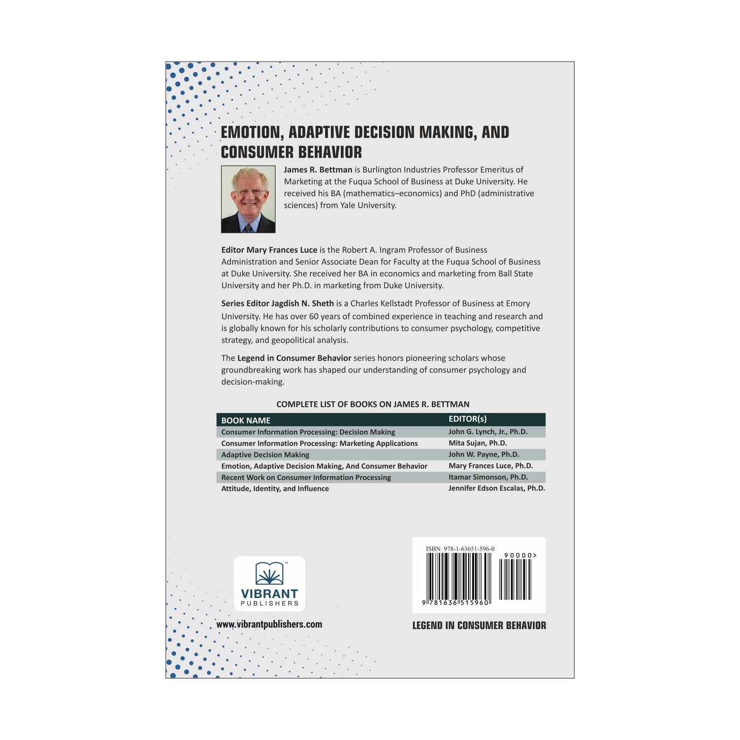 Emotion, Adaptive Decision Making, And Consumer Behavior